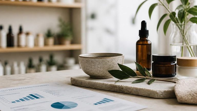 100% PURE AI Market Strategy Report - Natural Skincare Brand