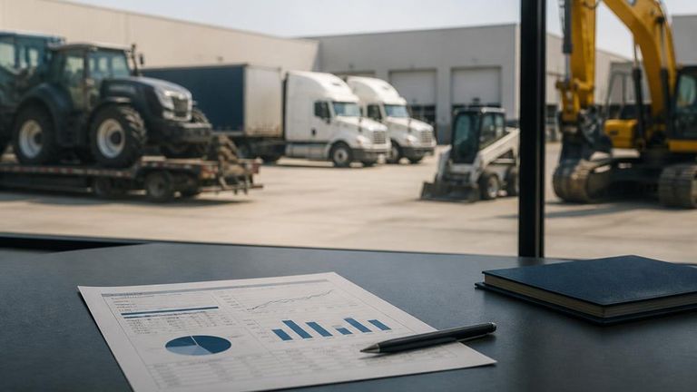 Crest Capital AI Visibility Market Strategy Report - Equipment Financing