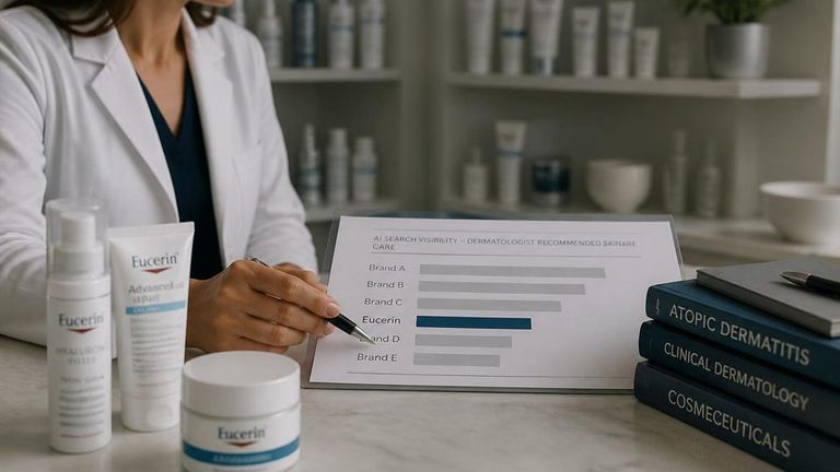 Eucerin AI Visibility Market Strategy Report - Dermatologist Recommended Skin Care Brands