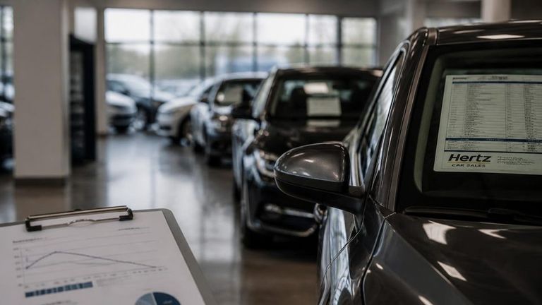 Hertz Car Sales AI Market Strategy Report - Used Car Retailers