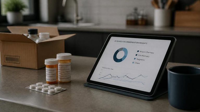 How AI Search Is Recommending Online Pharmacies: Monthly Trends