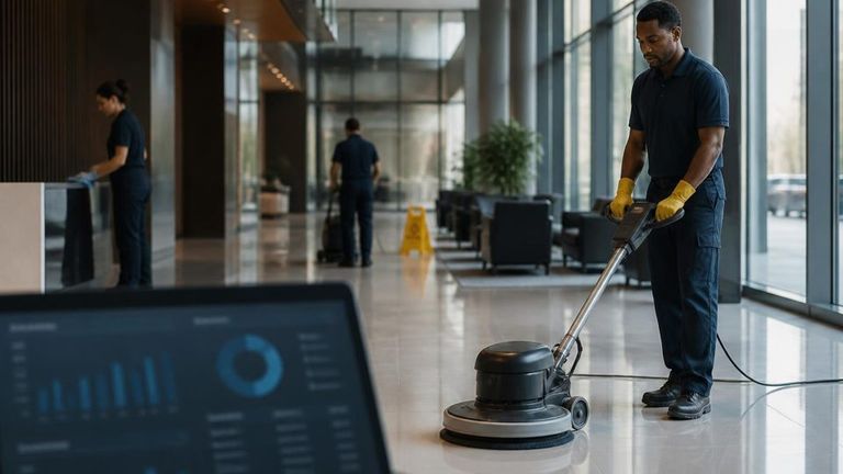 Jani-King AI Market Strategy Report - Commercial Cleaning Services