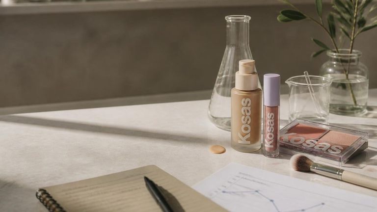 Kosas AI Market Strategy Report - Clean Makeup Brands