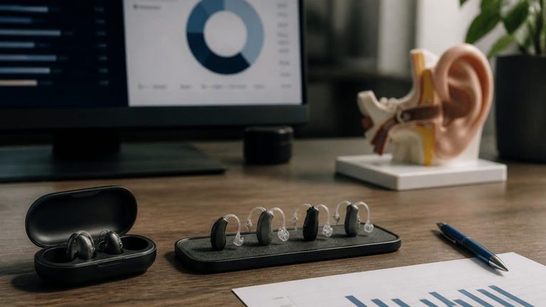 MDHearing AI Visibility Market Strategy Report - Hearing Aids