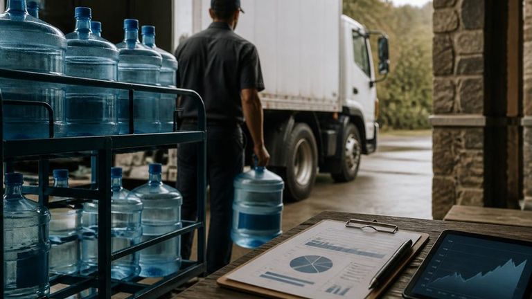 Mountain Valley Spring Water AI Market Strategy Report - Water Delivery Services