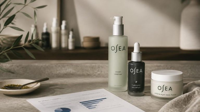 OSEA AI Market Strategy Report - Natural Skincare Brand