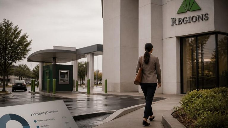 Regions Bank AI Visibility Market Strategy Report - Consumer Banking Services