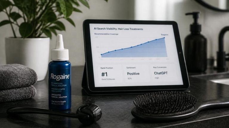 Rogaine AI Market Strategy Report - Hair Loss Treatments