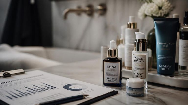 Sunday Riley AI Market Strategy Report - Luxury Skincare Brands