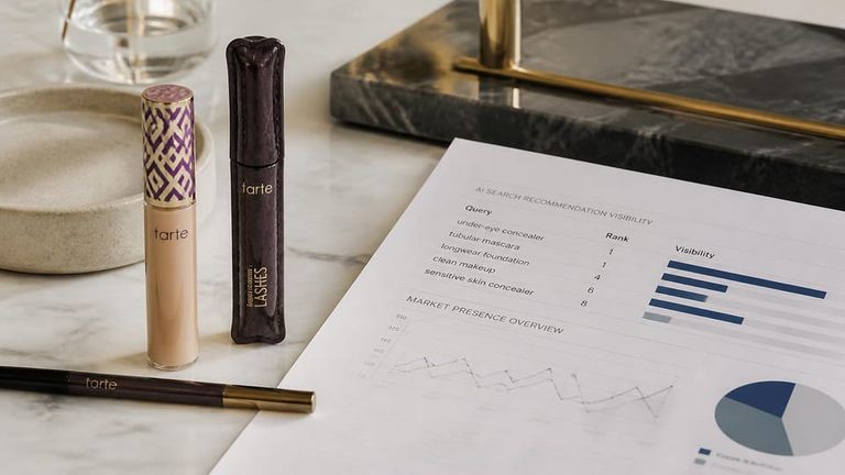 Tarte Cosmetics AI Market Strategy Report - Prestige Makeup Brands