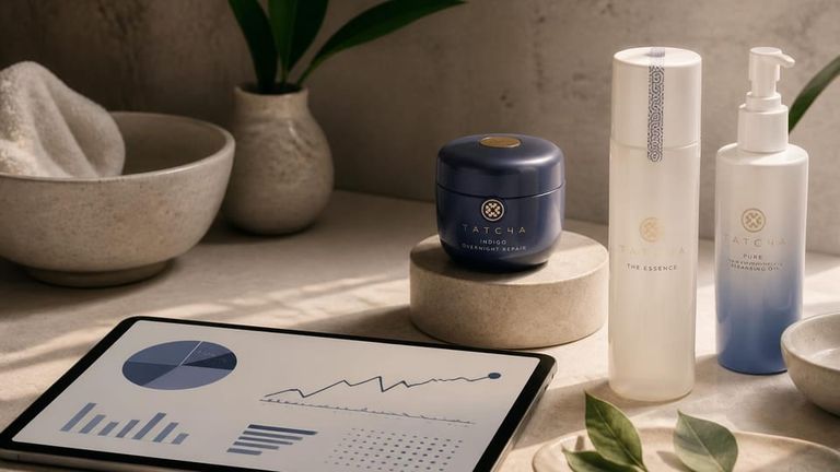 Tatcha AI Market Strategy Report - Natural Skincare Brands
