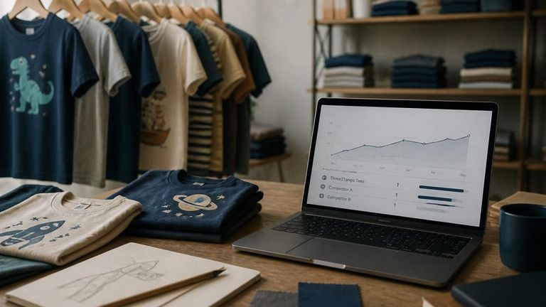 Three2Tango Tees AI Market Strategy Report - Kids and Family Graphic Apparel